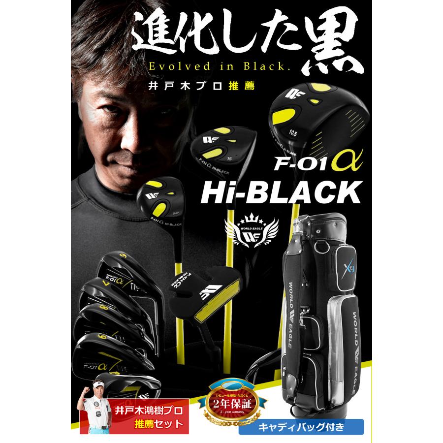 WORLD EAGLE ゴルフクラブセット ワールドイーグル F-01 ハイブラック