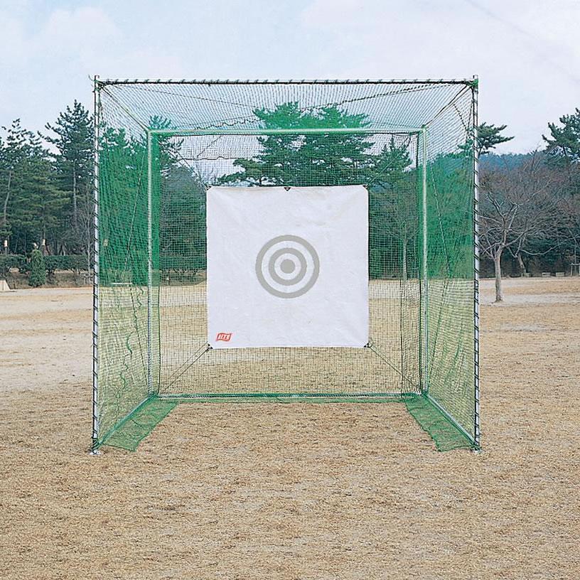 ライト 納期1ヶ月 配送費用・設置費用別途必要 ゴルフネット強力型 AB M-67 【IR】 | 