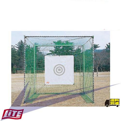 ライト 納期1ヶ月 配送費用・設置費用別途必要 ゴルフネット強力型 SP M-69 【IR】 | 