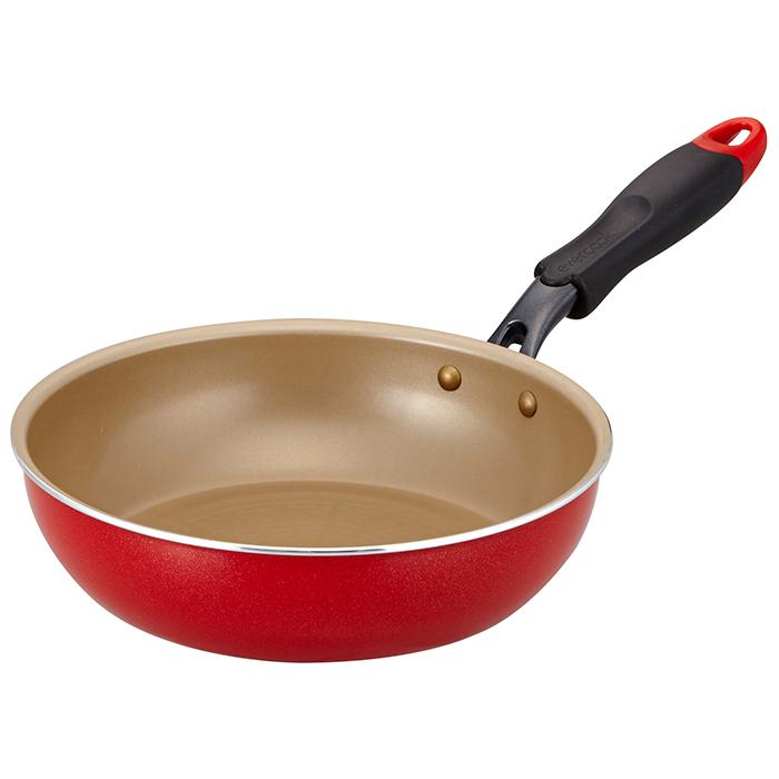ドウシシャ evercook エバークック IH対応 深型 フライパン 24cm レッド EIFP24D RD :4550454362156:outletshopワールドハンター - 通販 - Yahoo!ショッピング ドウシシャ evercook エバークック IH対応 深型 フライパン 24cm レッド EIFP24D RD :4550454362156:outletshopワールドハンター - 通販 - Yahoo!ショッピング