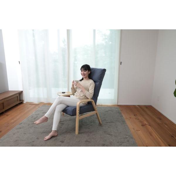 明光ホームテック 【送料無料】頭まで支える高座椅子ADH-ニール 頭まで