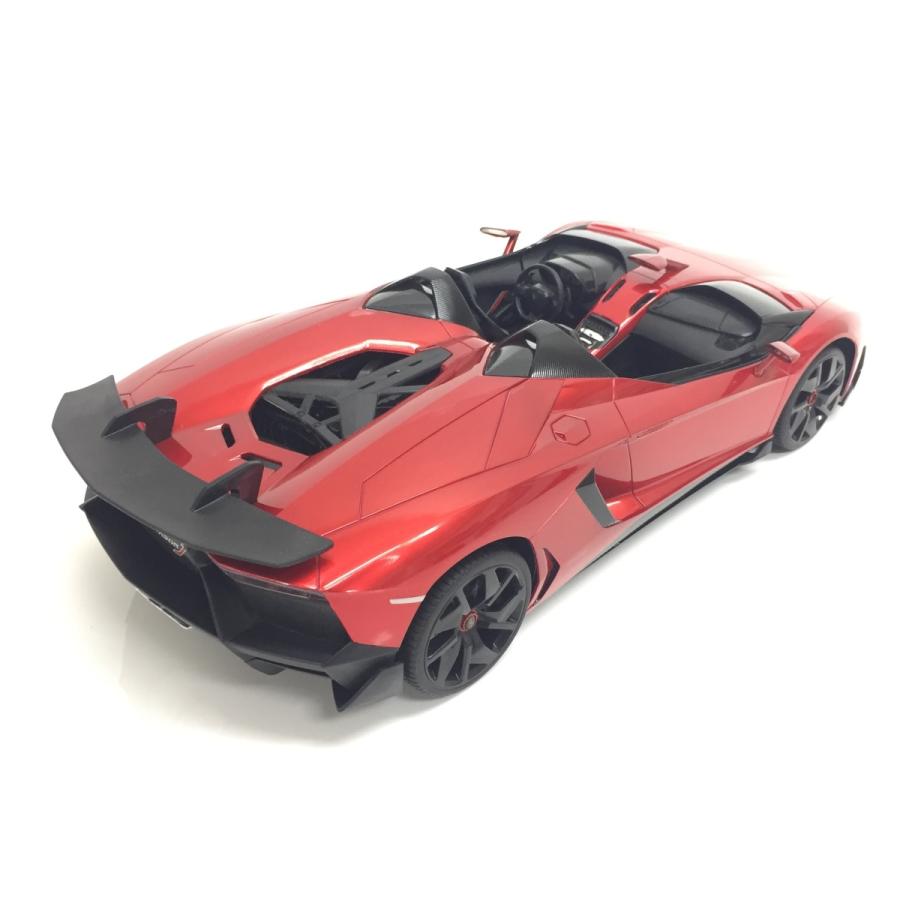 ラジコン RC 1/12 ランボルギーニ アヴェンタドールJ レッド ラスター 