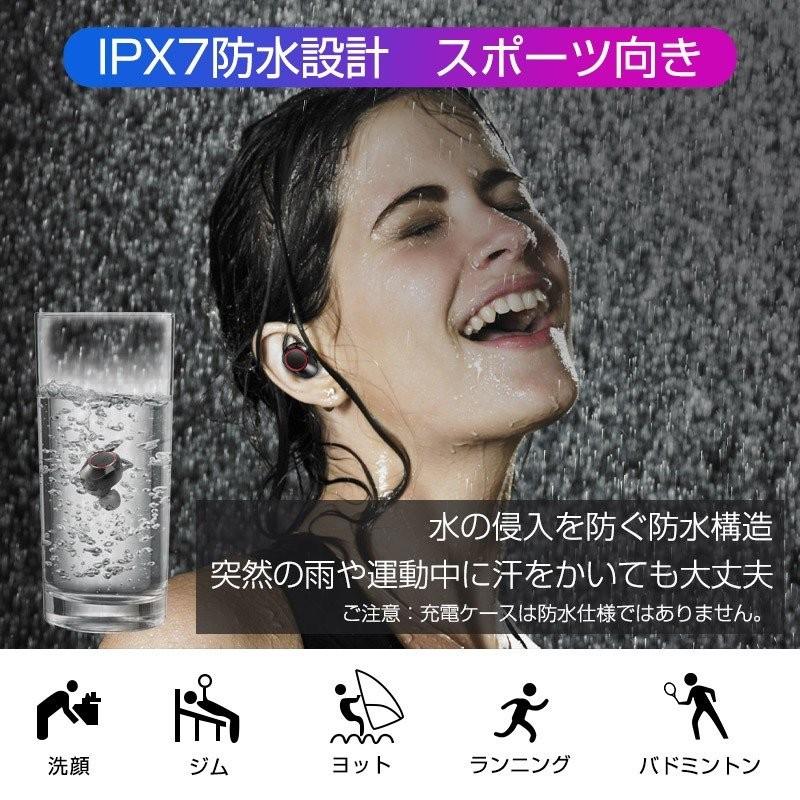 ワイヤレスイヤホン bluetooth5.0 ブルートゥースイヤホン カナル型