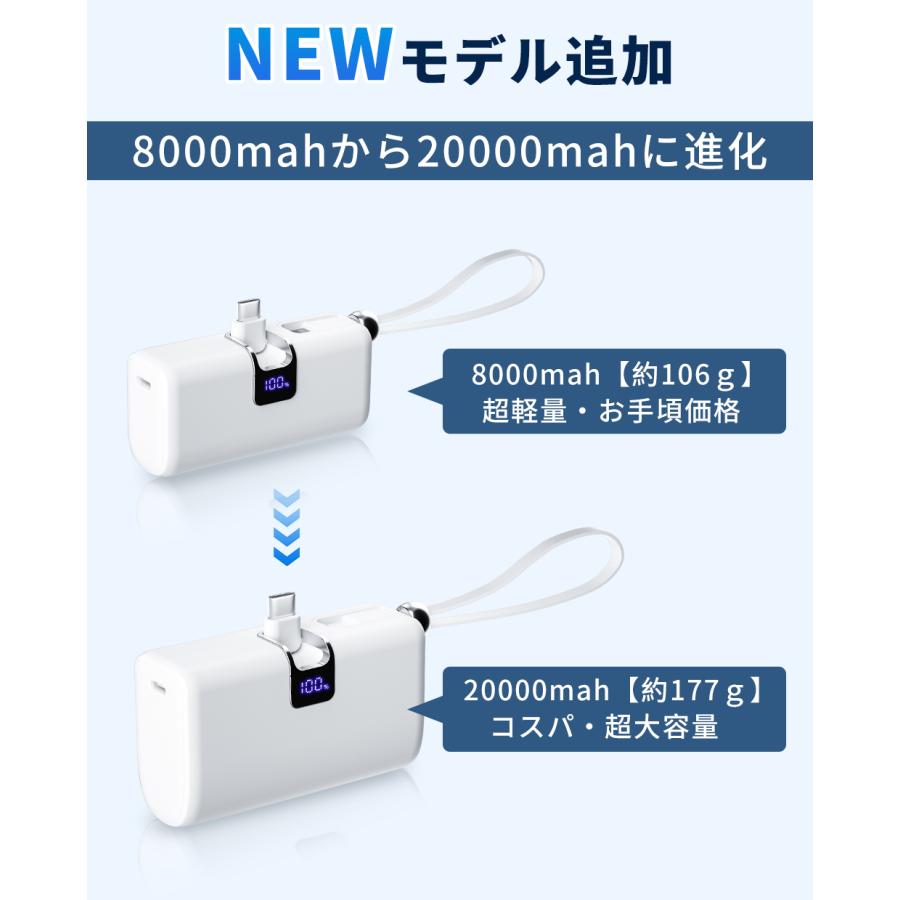 Hokonui 【赤字覚悟2052円】22.5W急速充電 モバイルバッテリー