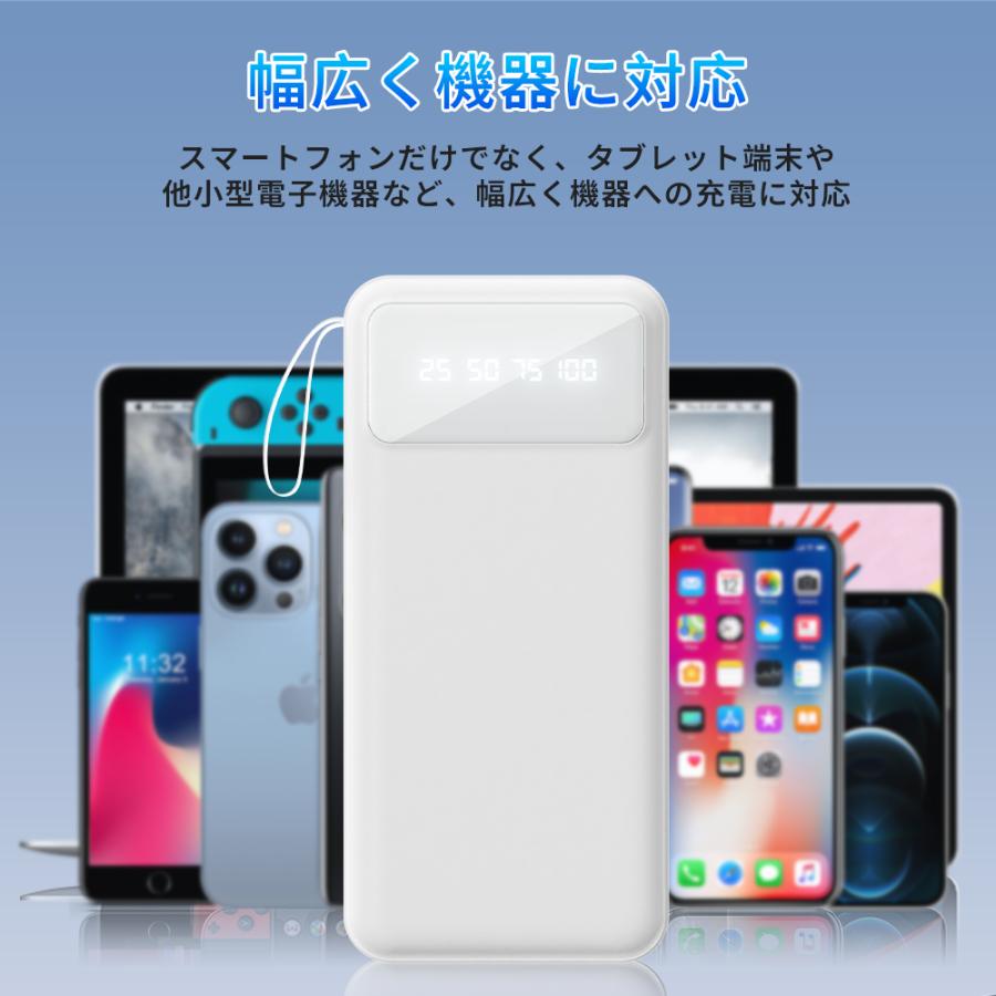 Hokonui 防災グッズ モバイルバッテリー 20000mAh 大容量