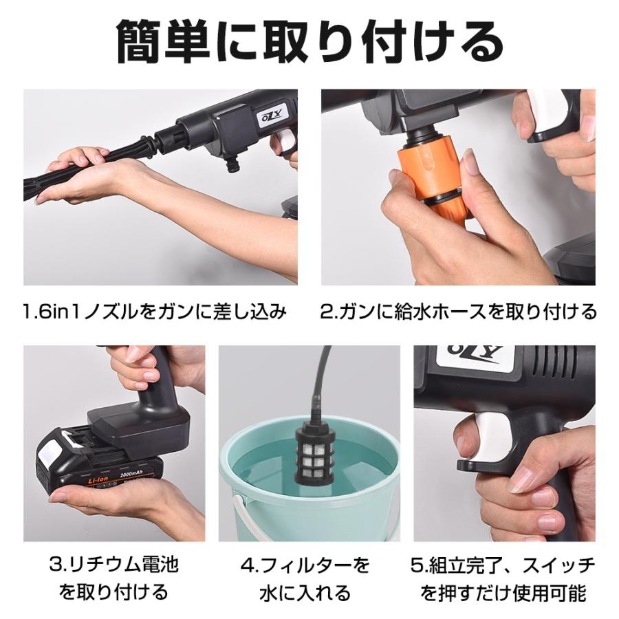 Hokonui 高圧洗浄機 コードレス 4.0MPa マキタ 18vバッテリー Hokonui 高圧洗浄機 コードレス 4.0MPa マキタ 18vバッテリー