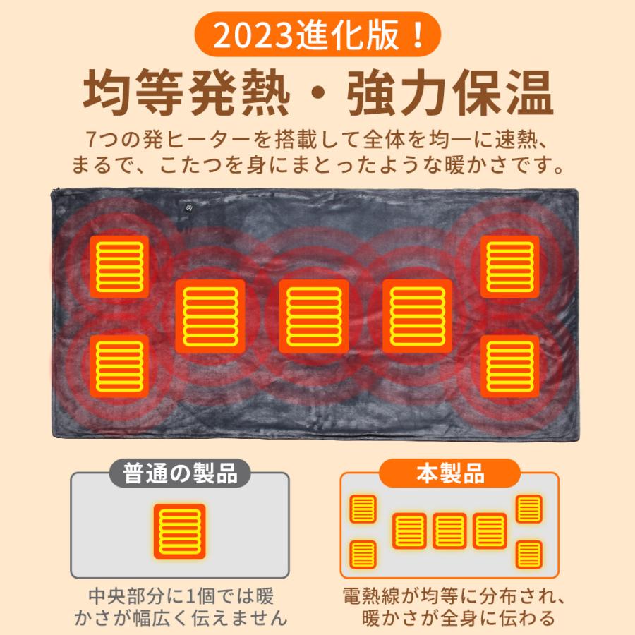 Hokonui 電気毛布 ひざ掛け USB給電 電気ブランケット 160×80 Hokonui 電気毛布 ひざ掛け USB給電 電気ブランケット 160×80