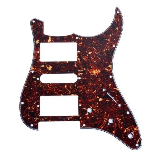 1pc New Hsh Shell Dark Brown New Tortoise Shell Hsh ギターピックガード Fender用 フェンダー ストラト