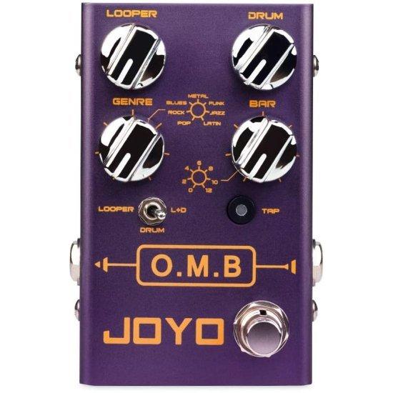 JOYO ルーパー \u0026 Drum Machine ペダル (ルーパー Cycle Recording/Drum Machine/ルーパー+Drum) for エレクトリック ギター Effect (O.M.B R-06)_1