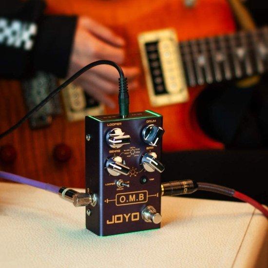 JOYO ルーパー \u0026 Drum Machine ペダル (ルーパー Cycle Recording/Drum Machine/ルーパー+Drum) for エレクトリック ギター Effect (O.M.B R-06)_5