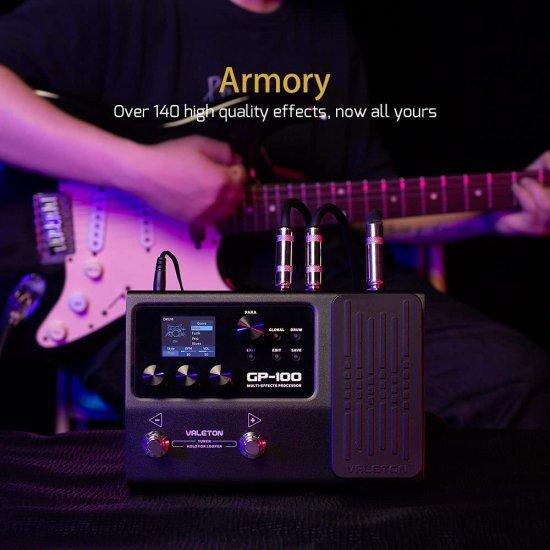 Valeton GP-100 ギター ベース アンプ モデリング IR キャビネット Simulation Multi Language マルチエフェクツ with Expression ペダル ステレオ OTG USB_2
