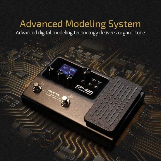 Valeton GP-100 ギター ベース アンプ モデリング IR キャビネット Simulation Multi Language マルチエフェクツ with Expression ペダル ステレオ OTG USB_4