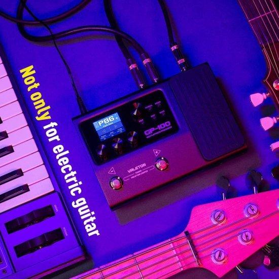 Valeton GP-100 ギター ベース アンプ モデリング IR キャビネット Simulation Multi Language マルチエフェクツ with Expression ペダル ステレオ OTG USB_6