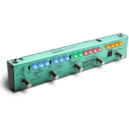 Valeton マルチ エフェクトs ギター ペダル Dapper Indie of ディストーション Reverb ディレイ コーラス Fuzz And Phaser トレモロ for Indie Ambient Psyc