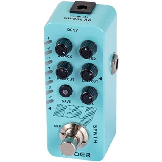 MOOER New マイクロ シリーズ Mini ギター エフェクトペダル Reverb ディレイ Synth ルーパー from classic tones to experimental tones (E7 Synth)_4
