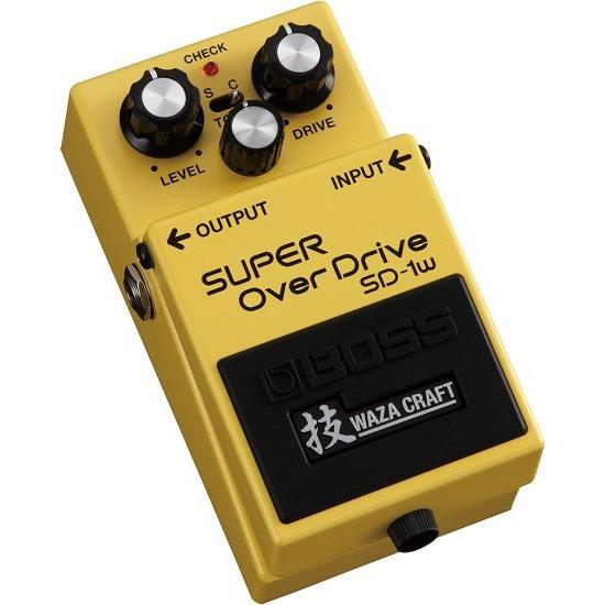 BOSS WAZA Craft Super オーバードライブ ギター ペダル (SD-1W