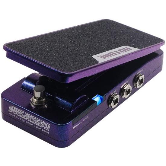 Hotone ワウ Active Volume Passive Expression ギター エフェクトペダル Switchable Soul Press II 4 in 1 with Visible ギター エフェクトペダル