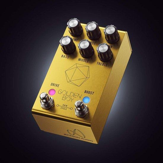 Jackson Audio Golden Boy Transparent オーバードライブ ギター エフェクトペダル (GOLDENBOY)