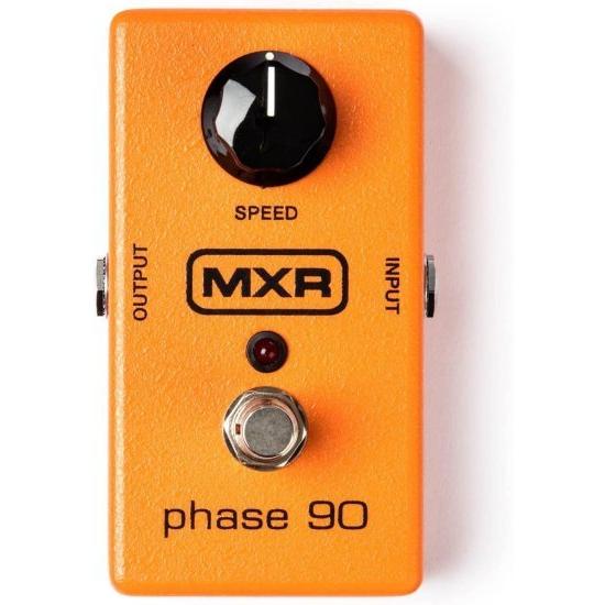 MXR M101 Phase 90 エフェクトペダル バンドル with MXR Instrument ケーブル and 6 Assorted Dunlop Picks_1