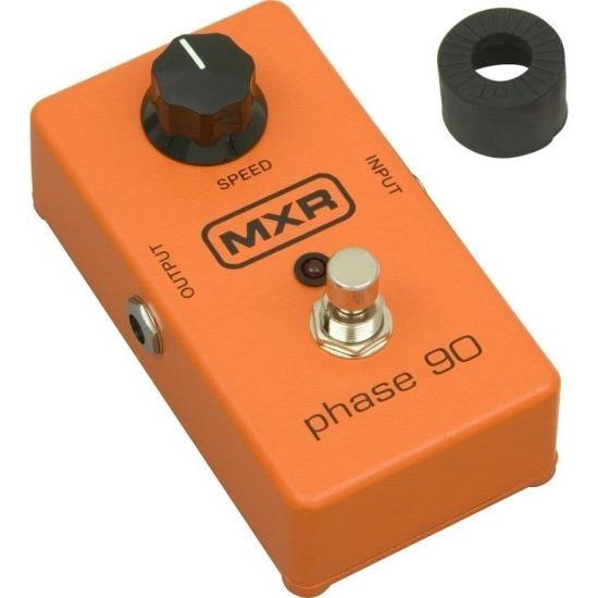 MXR M101 Phase 90 エフェクトペダル バンドル with MXR Instrument ケーブル and 6 Assorted Dunlop Picks_2