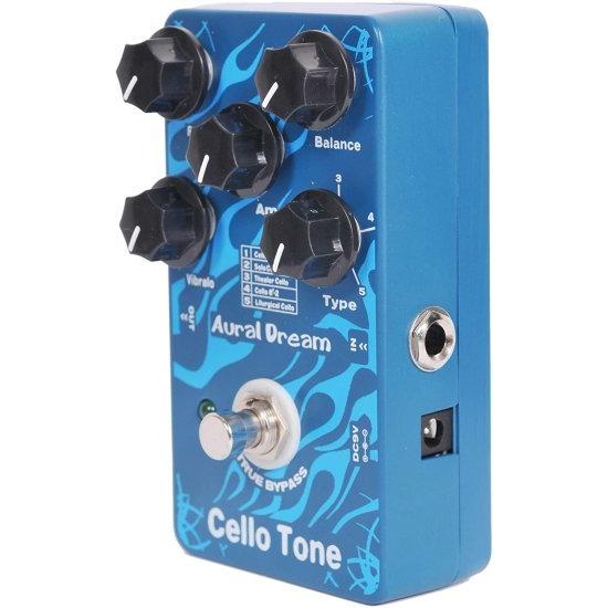 Aural Dream Cello Tone Synthesizer ギター エフェクトペダル includes Cello 8'，Theater Cello，Solo Cello 8' and Liturgical Cello with Vibrato module，