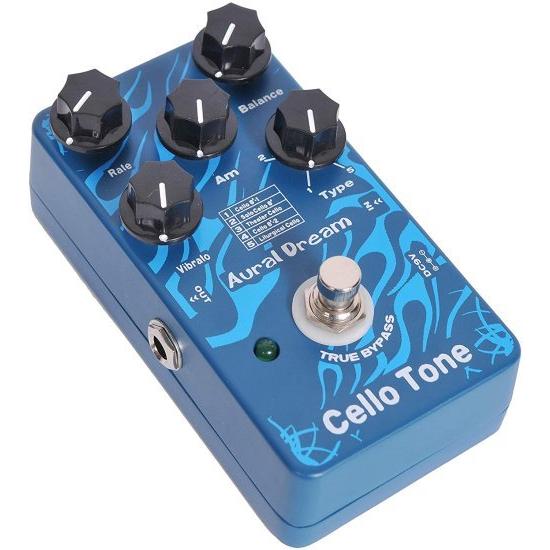 Aural Dream Cello Tone Synthesizer ギター エフェクトペダル includes Cello 8'，Theater Cello，Solo Cello 8' and Liturgical Cello with Vibrato module，