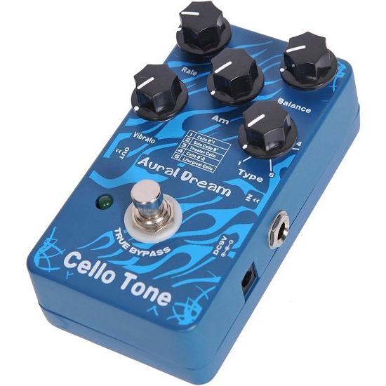 Aural Dream Cello Tone Synthesizer ギター エフェクトペダル includes Cello 8'，Theater Cello，Solo Cello 8' and Liturgical Cello with Vibrato module，