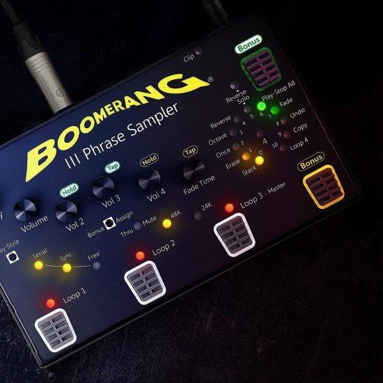 ギター ルーパー ペダル BOOMERANG III Phrase Sアンプler - Run 4