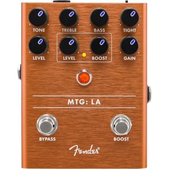 Fender MTG: LA チューブ ディストーション エレクトリック ギター ペダル