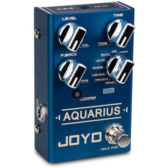 JOYO R-07 Aquarius Multi Mode ディレイ ルーパー ギター エフェクトペダル
