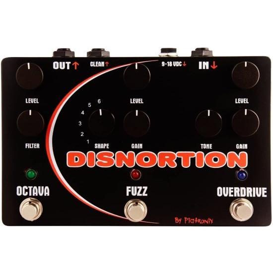 Pigtronix Disnortion Fuzz/オーバードライブ ギター エフェクトペダル