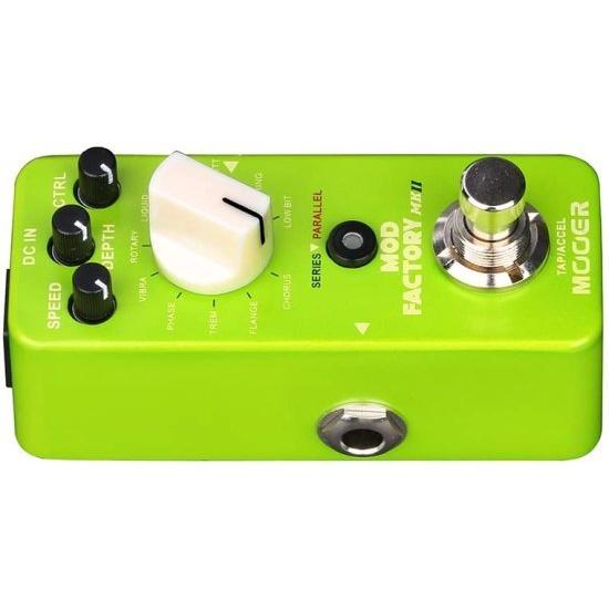 MOOER MOD Factory MKII with 11 Different Modulation エフェクツ, コーラス, Flange, トレモロ, Phase, Low-bit, Ring Modulator, Real-time Tap Tempo, A_4