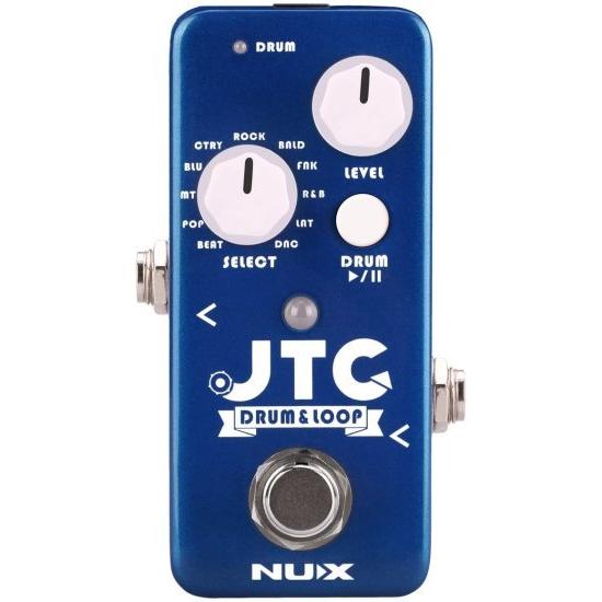 NUX JTC Mini ギター ルーパー Auto Detection Drum Machine 24 bit Audio 6 Minutes Recording Time Playing in Tempo，the Drum will follow the loop spee_1
