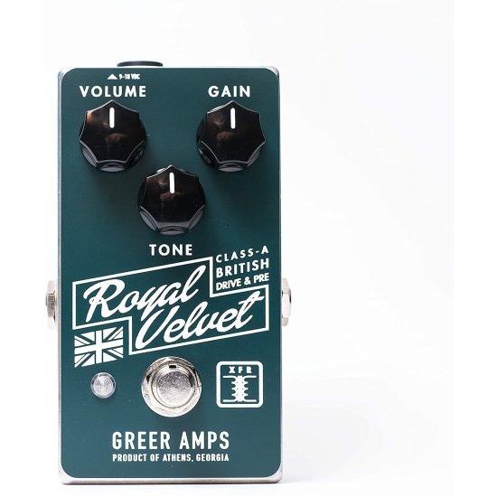 Greer アンプ Royal Velvet オーバードライブ ギター エフェクトペダル