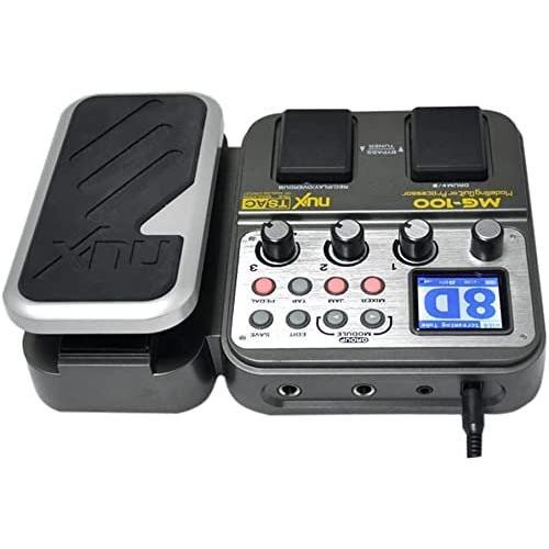 Briskdrop NUX MG 100 Multi エフェクトペダル プロセッサー バンドル with Snark Tuner and Dunlop Pick Pack mg100バンドル 0_2