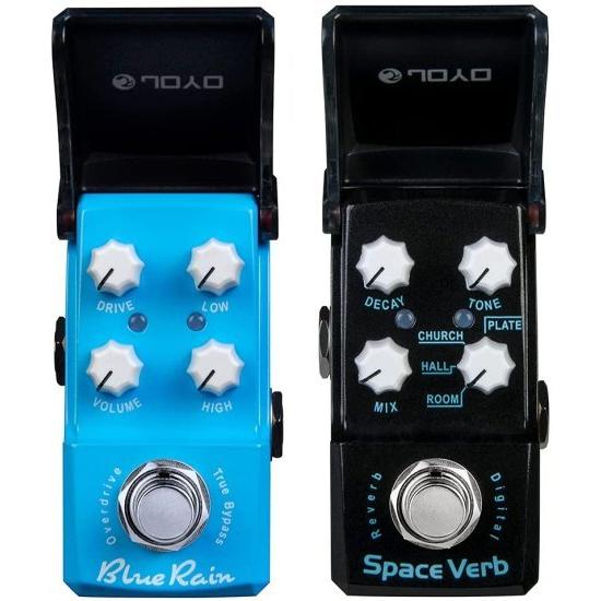 JOYO Mini ペダル オーバードライブ \u0026 Reverb エフェクツ for エレクトリック ギター Most Frequently Combination Budget ペダル in バンドル
