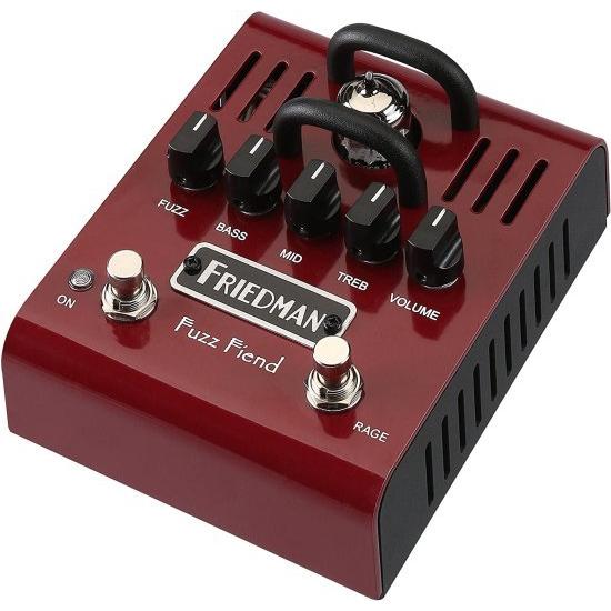 Friedman アンプlification Fuzz Fiend 12AX7 チューブ Powered Fuzz ギター エフェクトペダル_3
