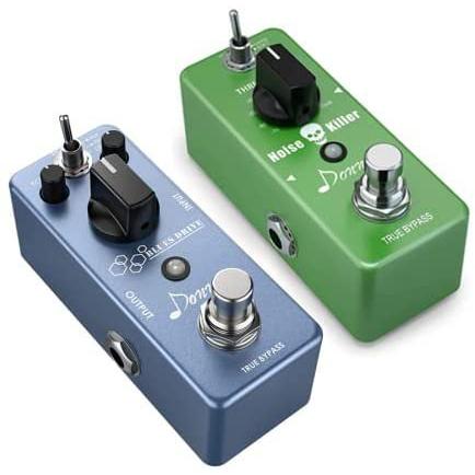 Donner オーバードライブ ペダル バンドル with Noise Gate ペダル， Noise Killer ギター ペダル Noise Suppressor Effect 2 Modes