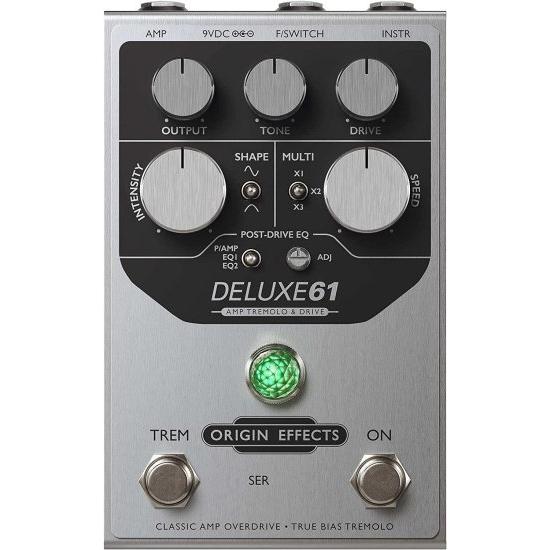 Origin エフェクツ DELUXE61 アンプ トレモロ & Drive ペダル