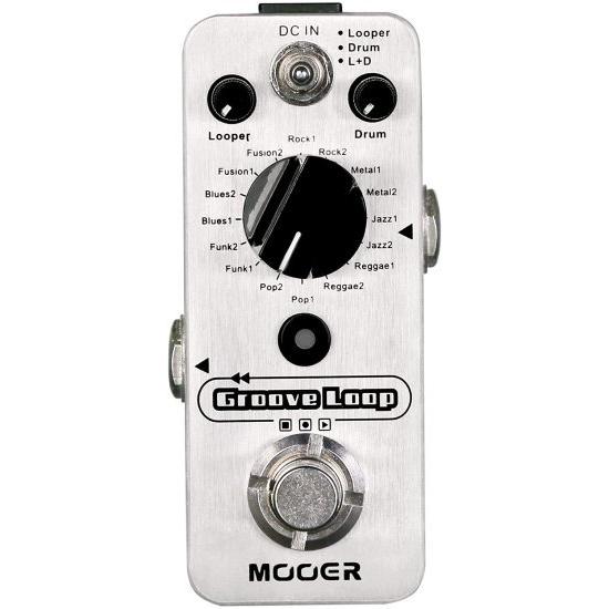 Mooer Groove Loop Drum Machine & ルーパー エフェクトペダル