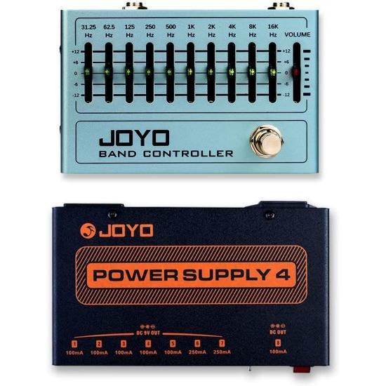 JOYO 10 Band EQ ペダル Equalizer with Isolated ギター エフェクトペダル パワーサプライ