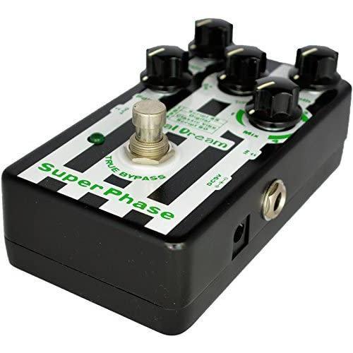 Aural Dream Super Phase ギター エフェクトペダル provides 4 Phaser modes，6 modulation waveforms and double feedback modes，トゥルー バイパス_4