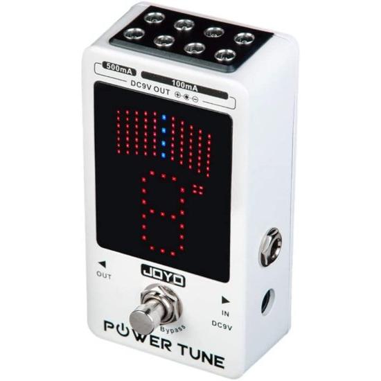ギター JOYO POWER TUNE JOYO パワーサプライ Tuner ペダル with Isolated 8-Channel ( 2 at
