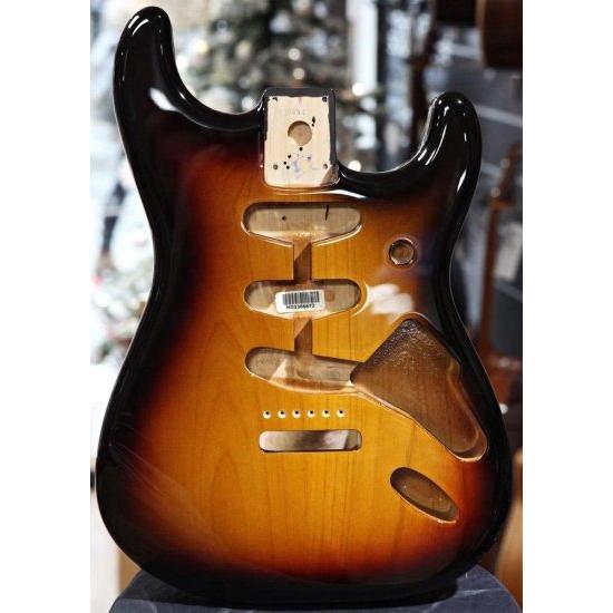 Fender Alder ストラトキャスター ボディ - Vintage Bridge Routing - 3-Color Sunburst