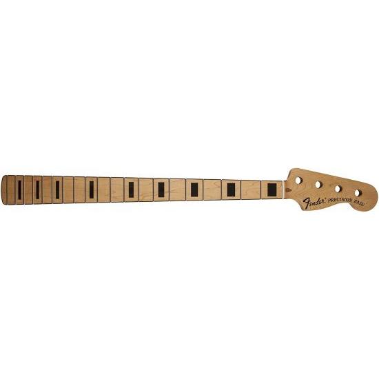 Fender Precision ベース ネック with Block Inlays - Maple フィンガーボード