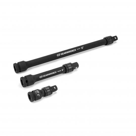 GEARWRENCH 3 Pc. 1/2" Drive Locking Impact Extension Set Includes 3"， 6" & 12" - 84951N 141［］_1