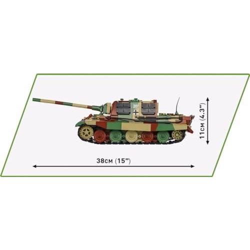 COBI ヒストリカルコレクション 第二次世界大戦 Sd.Kfz.186 ジャグタイガータンクの画像