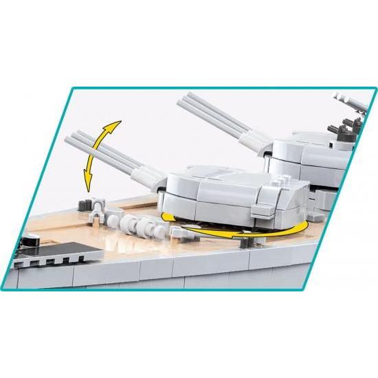 COBI ブロック 日本軍 戦艦大和 YAMATO 1/300 2665ピース レゴに互換