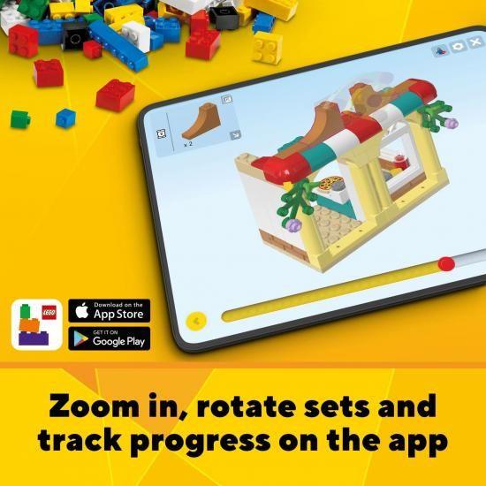 LEGO Creator 3イン1 ビーチキャンパーバンビルディングキット キャンピングカーからアイスクリームショの画像