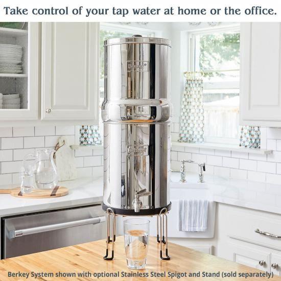 Berkey(バーキー) 大型重力式浄水器 ブラックBerkey浄水エレメント2個